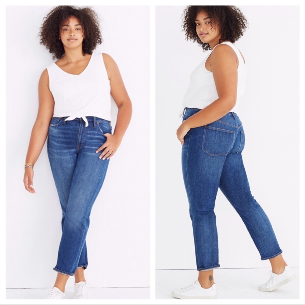 MADEWELL- The High Rise Slim Boy Jean